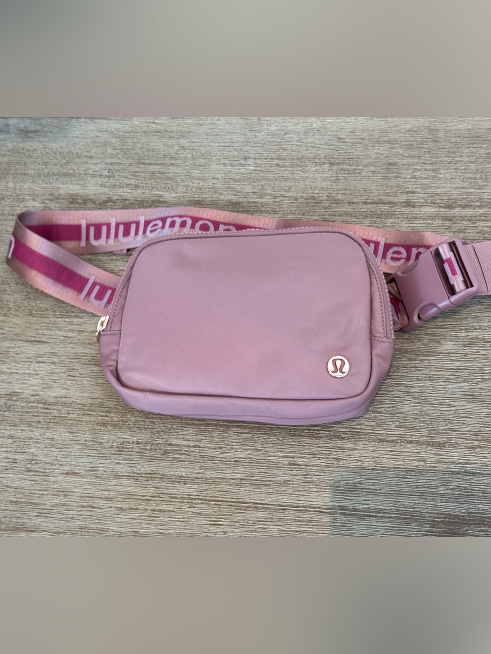 lululemon athletica Dusty Pink Crossbody with Branded Strap